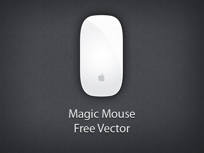 Apple Magic Mouse Vector