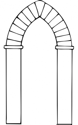 Arch Types clip art