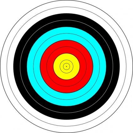 Archery Target clip art