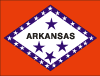 Arkansas Vector Flag