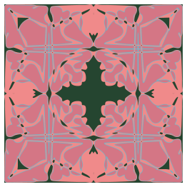 Art Nouveau Tile Pattern