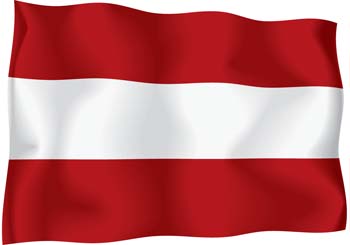 Austria Flag Vector