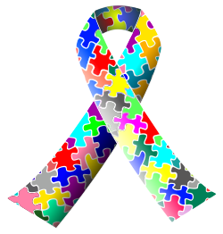 Autism (puzzle) ribbon