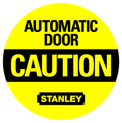 Automatic Door Caution