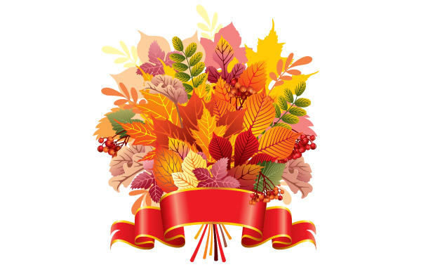 Autumn Leaf Bouquet