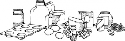 Baking Ingredients clip art