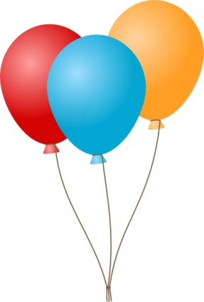 Balloons clip art