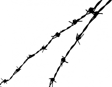 Barbed Wire clip art