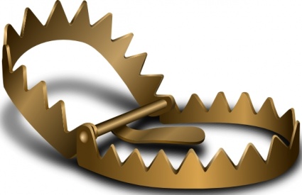 Bear Trap clip art