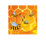 Bee House Vector