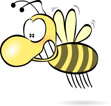 Bee1 clip art