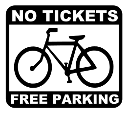 Bike No Tickets, Free Parking