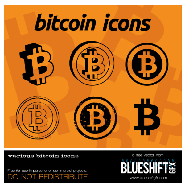 Bitcoin Vector Icons