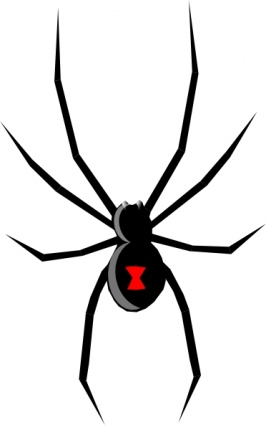 Black Widow clip art