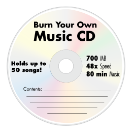 Blank Music CD