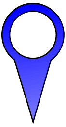 Blue Map Pin