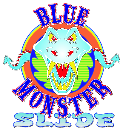 Blue Monster Slide