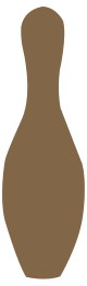 Bowling Pin Brown