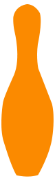 Bowling Pin Orange