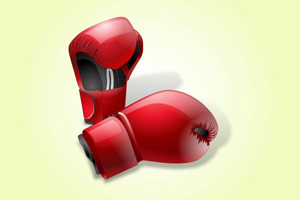 Boxing Gloves Vector