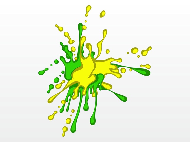 Bright Paint Splash