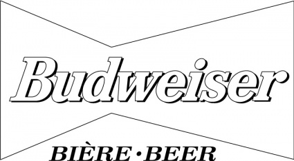 Budweiser logo4 logo in vector format .ai (illustrator) and .eps for free download