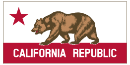 California Banner Clipart A