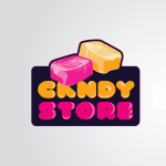 Candy Store Logo Template