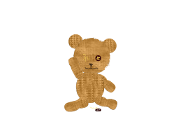 canvas Teddy Bear