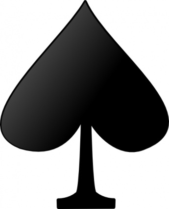 Card FiguresSpade clip art