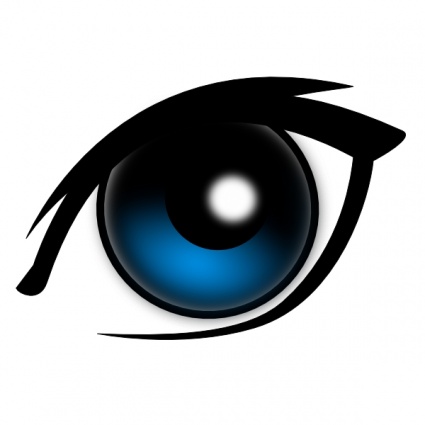 Cartoon Eye clip art