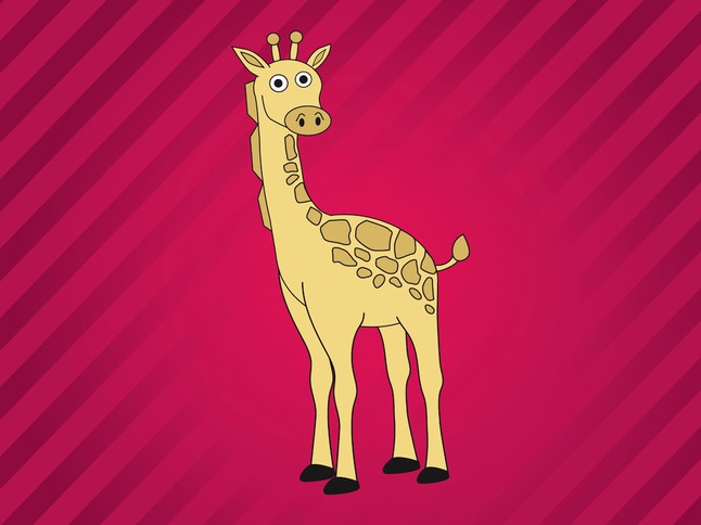 Cartoon Giraffe