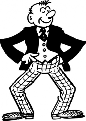 Cartoon Man clip art