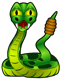 Cartoon Rattlesnake