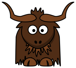 Cartoon Yak