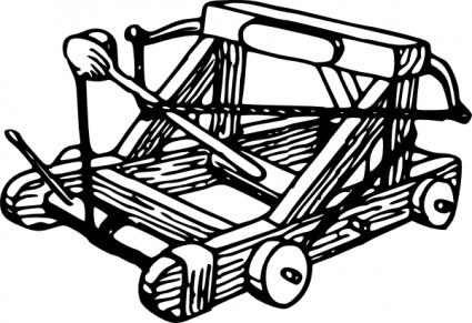 Catapult clip art