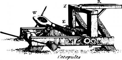 Catapult clip art