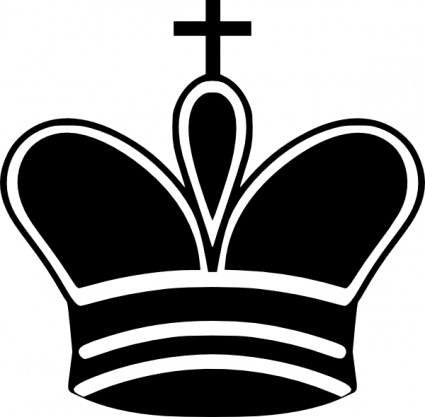 Chess King Piece clip art