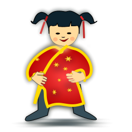 Chinese Girl Icon