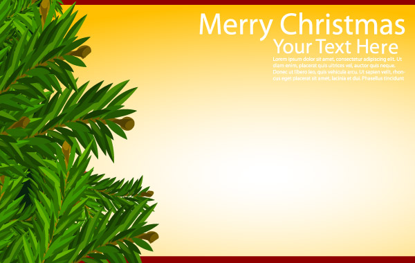 Christmas Card with Tree