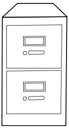 Classeur vertical / Vertical File Cabinet