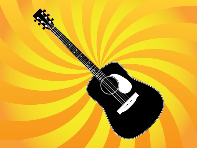 Classic Guitar Vector