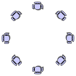 Classroom seat layouts