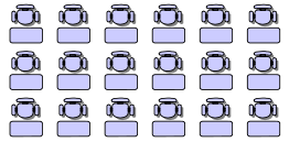 Classroom seat layouts