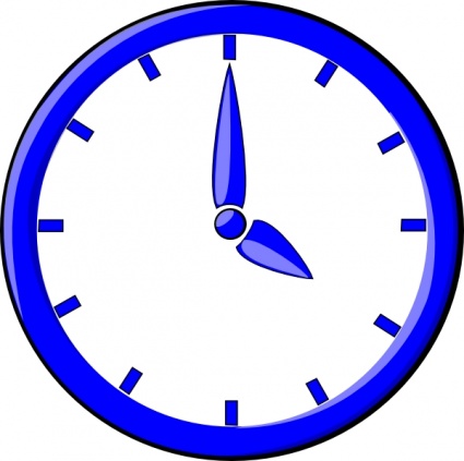 Clock12 clip art