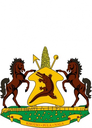 Coat Of Arms Of Lesotho clip art