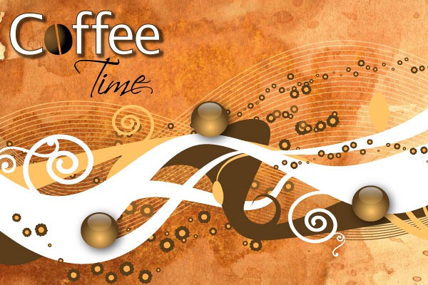 Coffee Time Vector Illustration