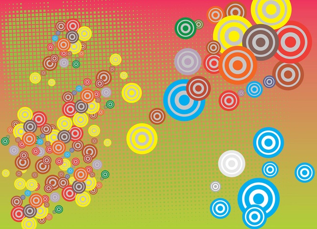 Colorful Circles Vector