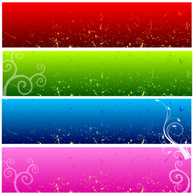 Colourful Banners