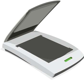 Computer Scanner Vector 1